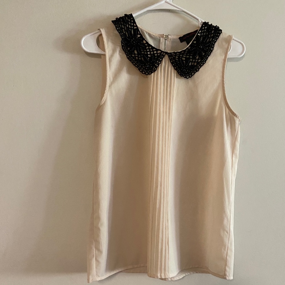 Leo meets Virgo blouse with nice collar